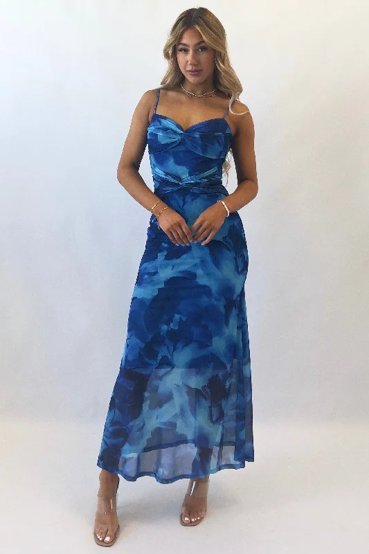 Midi dresses with cold - shoulder cutouts for a trendy style Marlowe Maxi Dress