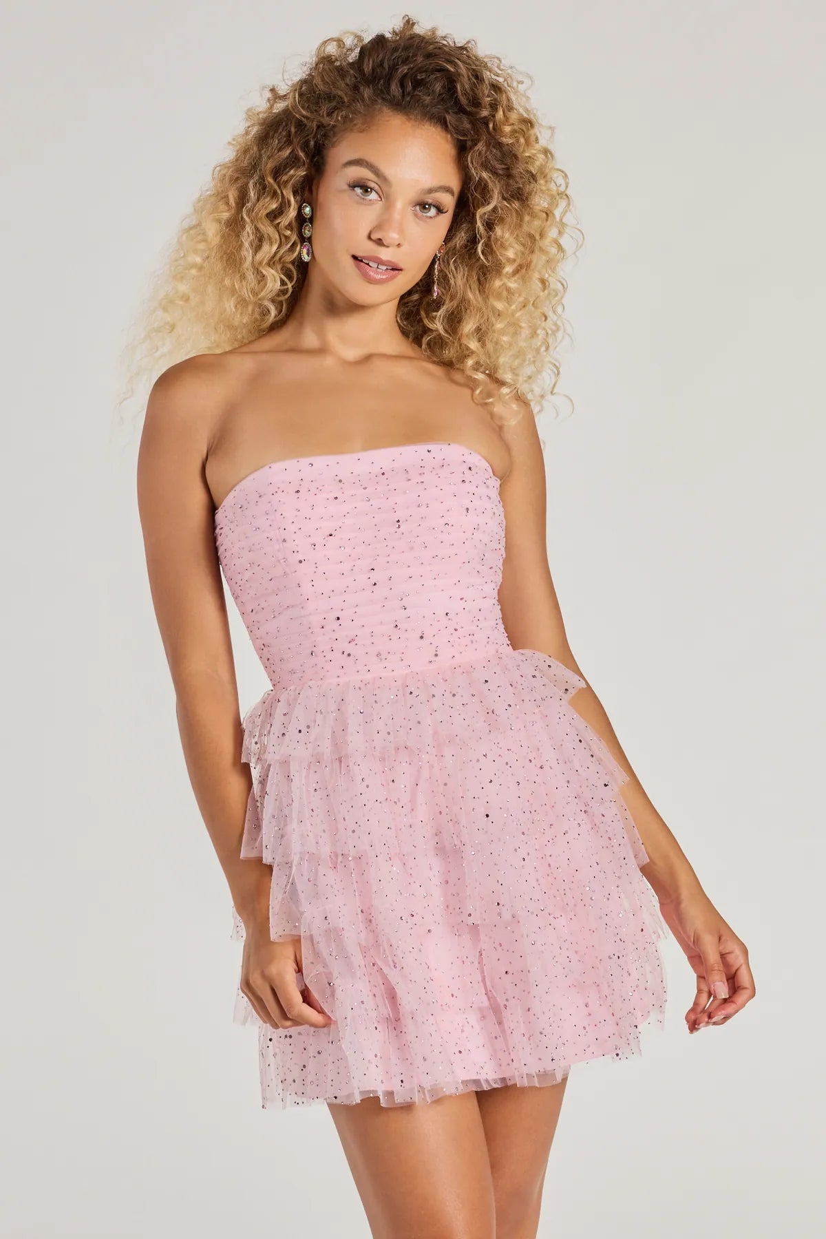 Mini dresses with empire waists for a flattering fit Arie Strapless Rhinestone A-Line Party Dress Mini dresses with empire waists for a flattering fit Arie Strapless Rhinestone A-Line Party Dress