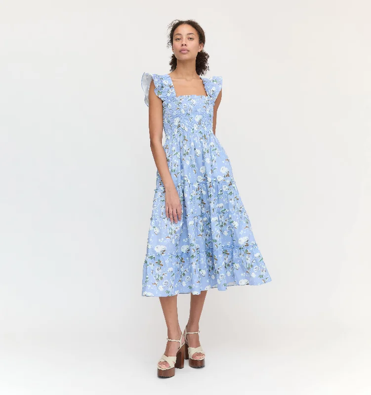 Mini dresses with cut - out details for a trendy look The Ellie Nap Dress - Sky Bluebonnet