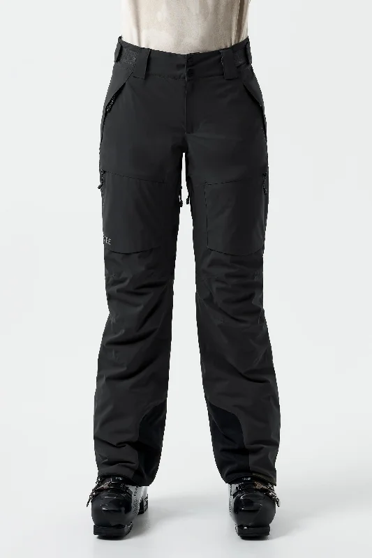 Plus Size Women's Cargo Pants with Multiple Pockets for HikingClara Insulated Pant-Black