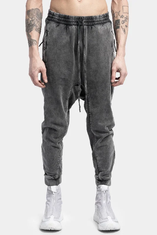 Palazzo Style Women's Printed Trousers in Bohemian PatternsFUP1 - Cotton sweatpants, Acid grey Palazzo Style Women's Printed Trousers in Bohemian PatternsFUP1 - Cotton sweatpants, Acid grey