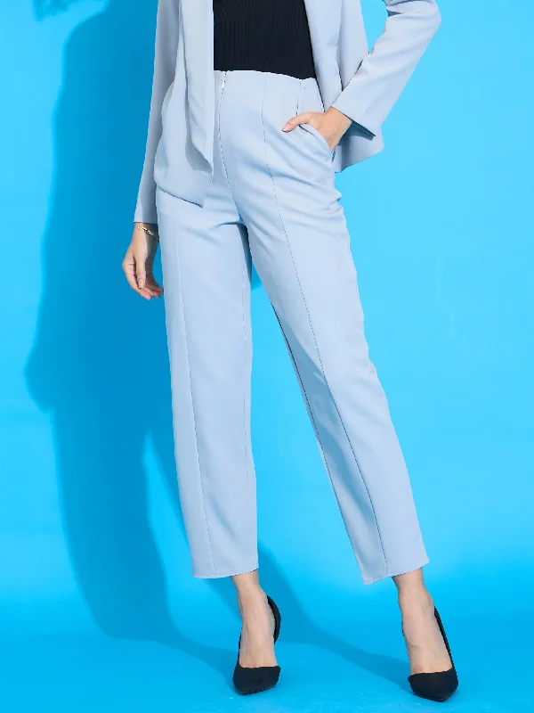 Plus Size Women's Elastic - Waist Culottes in Earth TonesWomen Grey Front Darted Balloon Fit Pants Plus Size Women's Elastic - Waist Culottes in Earth TonesWomen Grey Front Darted Balloon Fit Pants