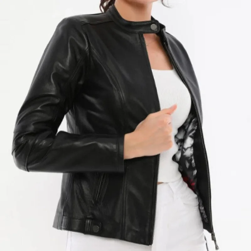 Women's faux fur - trimmed denim jackets for a trendy and cozy styleAll Season Leather Jacket For Women Women's faux fur - trimmed denim jackets for a trendy and cozy styleAll Season Leather Jacket For Women