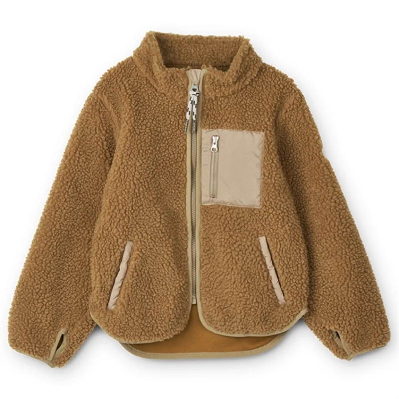 Women's double - breasted tweed jackets in classic colors for a sophisticated office lookLiewood Nolan Jacket Golden Caramel Women's double - breasted tweed jackets in classic colors for a sophisticated office lookLiewood Nolan Jacket Golden Caramel
