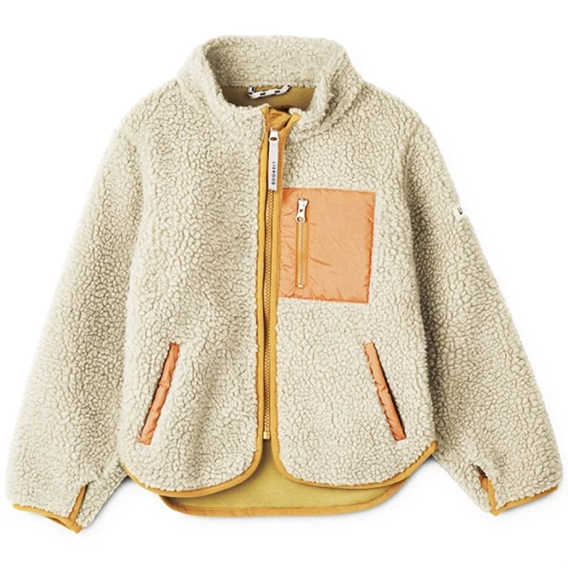 Women's cropped leather jackets with silver zippers for a punk - inspired outfitLiewood Nolan Jacket Tuscany Rose/Sandy Mix Women's cropped leather jackets with silver zippers for a punk - inspired outfitLiewood Nolan Jacket Tuscany Rose/Sandy Mix