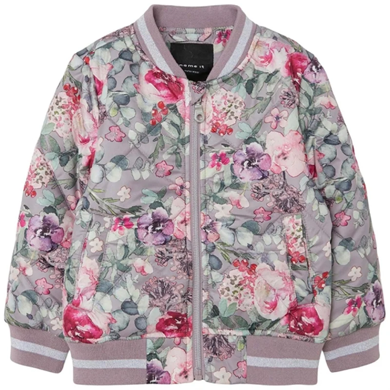 Women's quilted puffer jackets in a cropped silhouette for a modern twistName it Bomber Quilt Jacket Marie Nirvana Women's quilted puffer jackets in a cropped silhouette for a modern twistName it Bomber Quilt Jacket Marie Nirvana