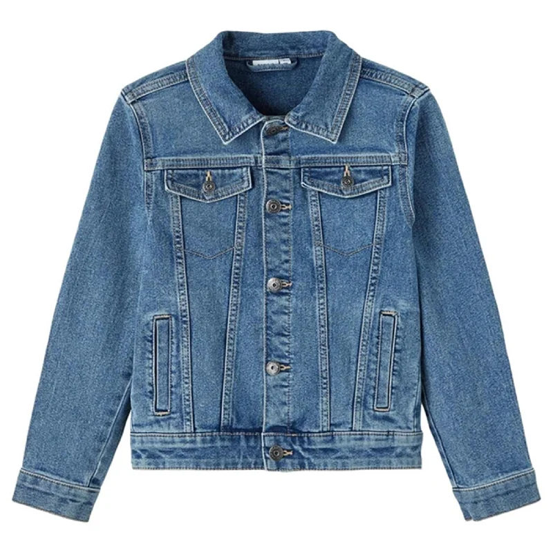 Women's trench coats with a removable belt for customizable stylingName it Medium Blue Denim Jack Denim Jacket Noos Women's trench coats with a removable belt for customizable stylingName it Medium Blue Denim Jack Denim Jacket Noos