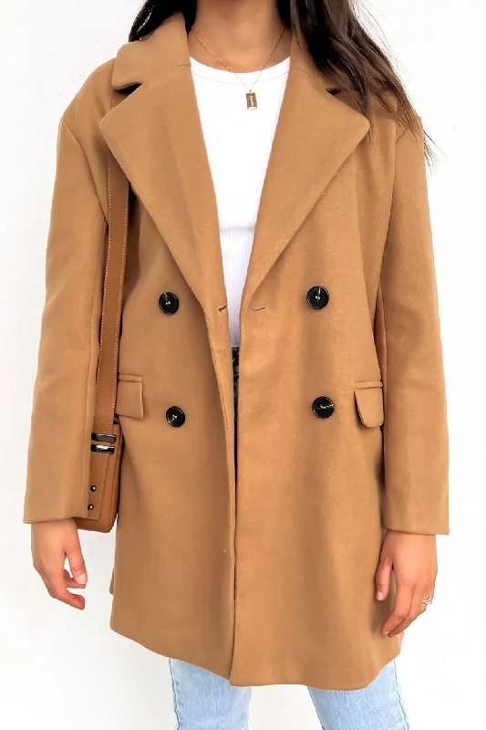 Women's cropped satin jackets in pastel shades for a glamorous evening outRaya Coat Tan Women's cropped satin jackets in pastel shades for a glamorous evening outRaya Coat Tan