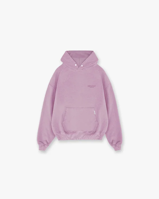Women's graphic - printed sweatshirt featuring floral patterns for a feminine touchRepresent Owners Club Hoodie - Mid Purple