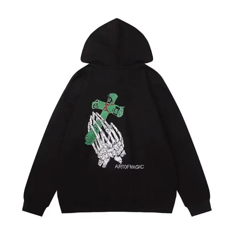 Women's sweatshirt with a mesh panel insert for breathability during workoutsSolid Color Cross Graphic Hoodies