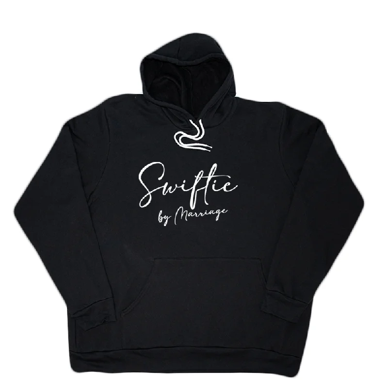 Women's tie - front hoodie in a lightweight fabric for summer layeringSwiftie by Marriage Giant Hoodie Women's tie - front hoodie in a lightweight fabric for summer layeringSwiftie by Marriage Giant Hoodie