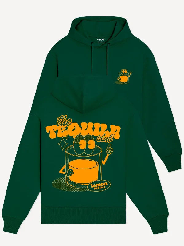 Women's sherpa - lined hoodie for extreme cold weather outdoor activitiesThe Tequila Club Organic Hoodie