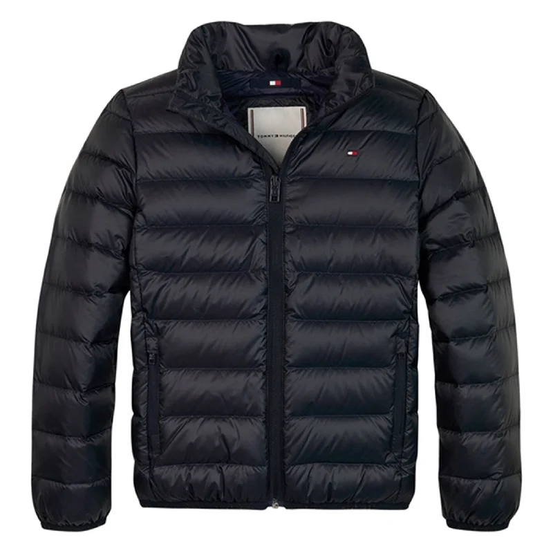 Women's windbreaker jackets with adjustable hoods for windy daysTommy Hilfiger Essential Light Down Jacket Desert Sky Women's windbreaker jackets with adjustable hoods for windy daysTommy Hilfiger Essential Light Down Jacket Desert Sky