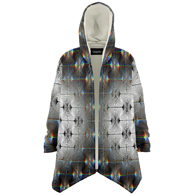 Women's pullover hoodie with a side slit for a modern and relaxed fitTripswitch Micro Fleece Cloak