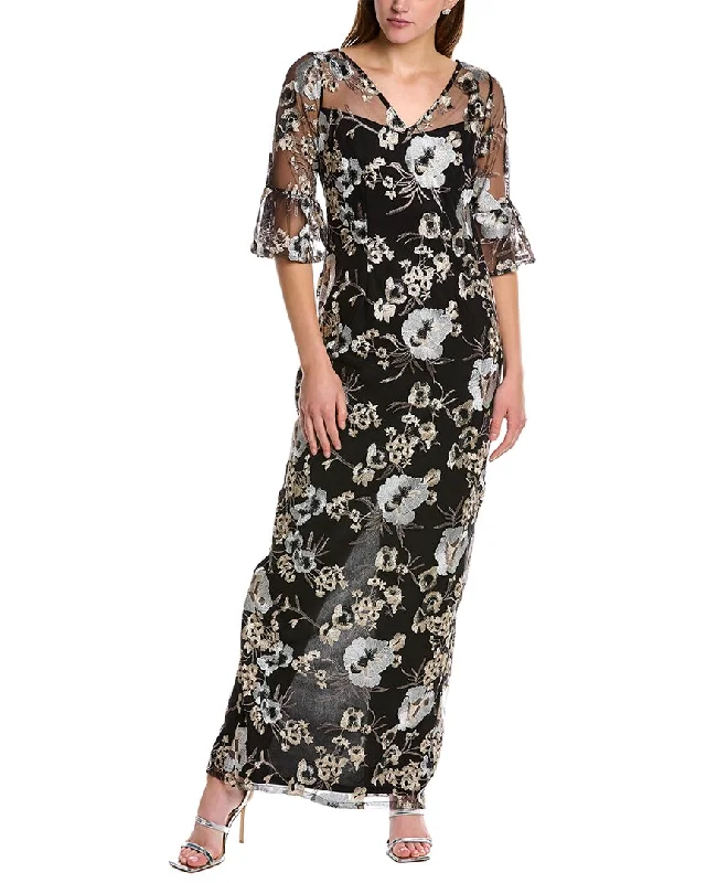 Long - Sleeve Women Dress in Velvet for a Luxurious Winter Look Long - Sleeve Women Dress in Velvet for a Luxurious Winter Look Adrianna Papell Embroidered Column Gown Long - Sleeve Women Dress in Velvet for a Luxurious Winter Look Long - Sleeve Women Dress in Velvet for a Luxurious Winter Look Adrianna Papell Embroidered Column Gown