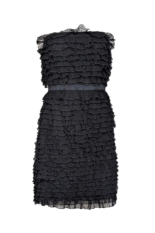 Empire Waist Women Dress to Accentuate the Bust and Conceal the Waist Empire Waist Women Dress to Accentuate the Bust and Conceal the Waist Diane von Furstenberg - Black Strapless Ruffled Mini Dress Sz S Empire Waist Women Dress to Accentuate the Bust and Conceal the Waist Empire Waist Women Dress to Accentuate the Bust and Conceal the Waist Diane von Furstenberg - Black Strapless Ruffled Mini Dress Sz S