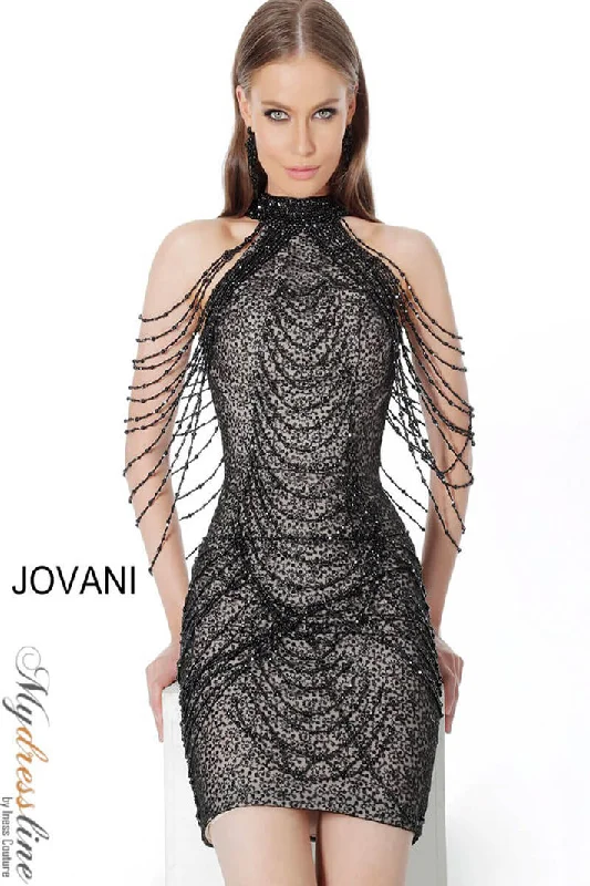 Sleeveless Women Dress in Bright Colors for Summer Parties Sleeveless Women Dress in Bright Colors for Summer Parties Jovani 1677