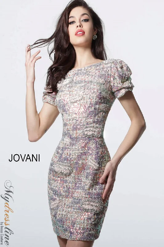 Mini Women Dress with a Short Hem for a Young and Trendy Style Mini Women Dress with a Short Hem for a Young and Trendy Style Jovani M2948 Mini Women Dress with a Short Hem for a Young and Trendy Style Mini Women Dress with a Short Hem for a Young and Trendy Style Jovani M2948