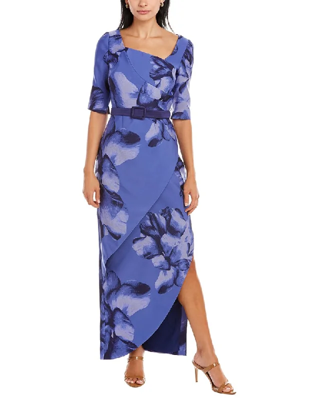 Long - Sleeve Women Dress in Velvet for a Luxurious Winter Look Long - Sleeve Women Dress in Velvet for a Luxurious Winter Look Kay Unger Jacquard Gown Long - Sleeve Women Dress in Velvet for a Luxurious Winter Look Long - Sleeve Women Dress in Velvet for a Luxurious Winter Look Kay Unger Jacquard Gown