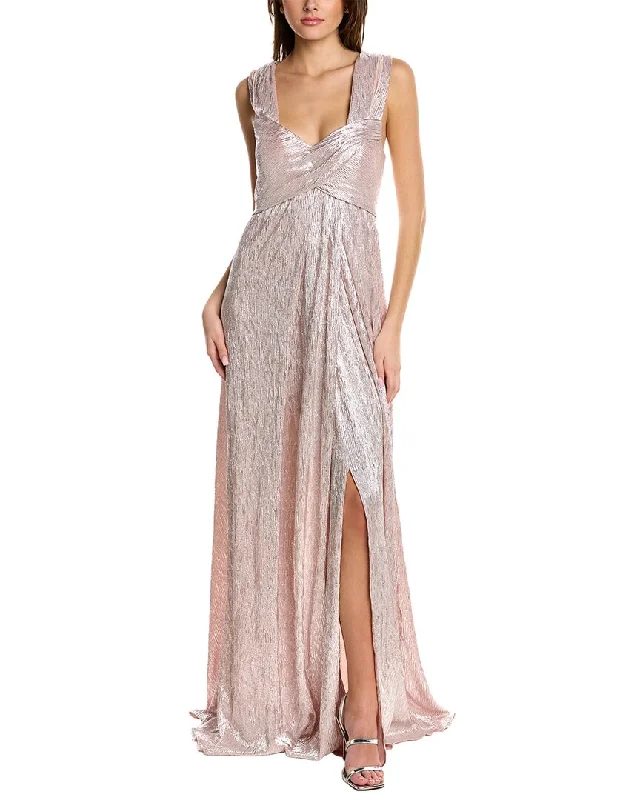 Shift Women Dress with a Simple and Classic Design for Everyday Wear Shift Women Dress with a Simple and Classic Design for Everyday Wear Rene Ruiz Crinkled Metallic Gown