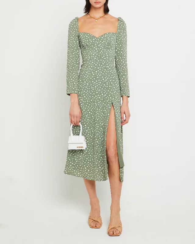 Midi dresses with cold - shoulder cutouts for a trendy styleCrimini Dress
