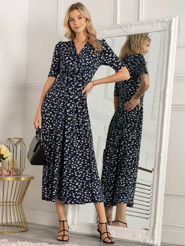 Sleeveless midi dresses with lace details for summer weddingsJolie Moi Genesis Wrap Front Maxi Dress, Dark Teal Sleeveless midi dresses with lace details for summer weddingsJolie Moi Genesis Wrap Front Maxi Dress, Dark Teal