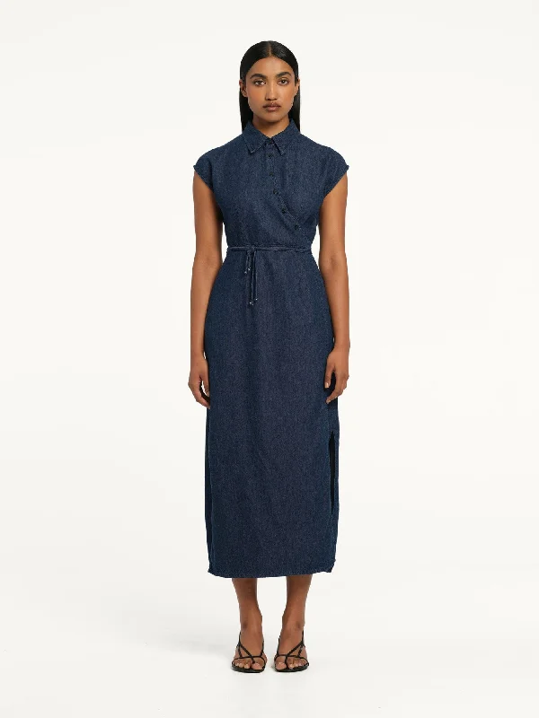 Plus Size Men's Denim Pea Coat for a Classic and Warm Outerwear OptionAudrey Wrap Dress Shadow Blue Plus Size Men's Denim Pea Coat for a Classic and Warm Outerwear OptionAudrey Wrap Dress Shadow Blue