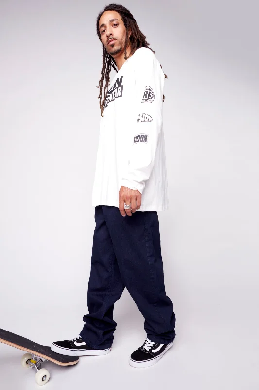 Plus Size Men's Denim Parka with a Drawstring Hood for a Versatile Outdoor JacketTeam Logo T-Shirt - Ivory Plus Size Men's Denim Parka with a Drawstring Hood for a Versatile Outdoor JacketTeam Logo T-Shirt - Ivory