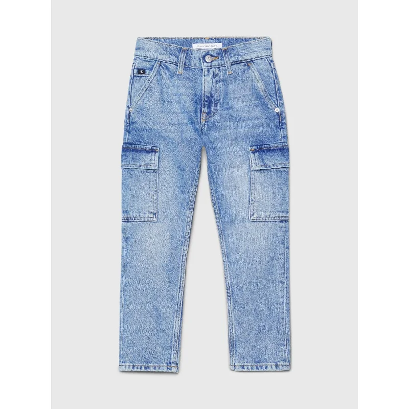 Women's pants with moisture - wicking technology High - rise flare women jeans for a 70s - inspired look Calvin Klein Dad Denim Jeans Iconic Mid Blue Women's pants with moisture - wicking technology High - rise flare women jeans for a 70s - inspired look Calvin Klein Dad Denim Jeans Iconic Mid Blue