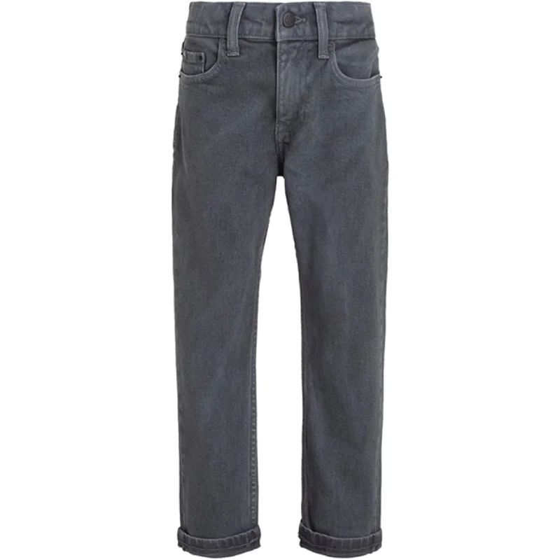 Women's pants for snowboarding Button - fly women jeans with a traditional touch Calvin Klein Dad Pants Grey Dark Overdyed
