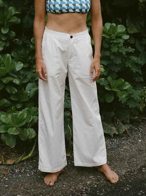 Women's pants for outdoor adventures Dark - wash women jeans for a sophisticated and slimming effect Comfy Palazzo Pants - Blanc De Blanc Women's pants for outdoor adventures Dark - wash women jeans for a sophisticated and slimming effect Comfy Palazzo Pants - Blanc De Blanc