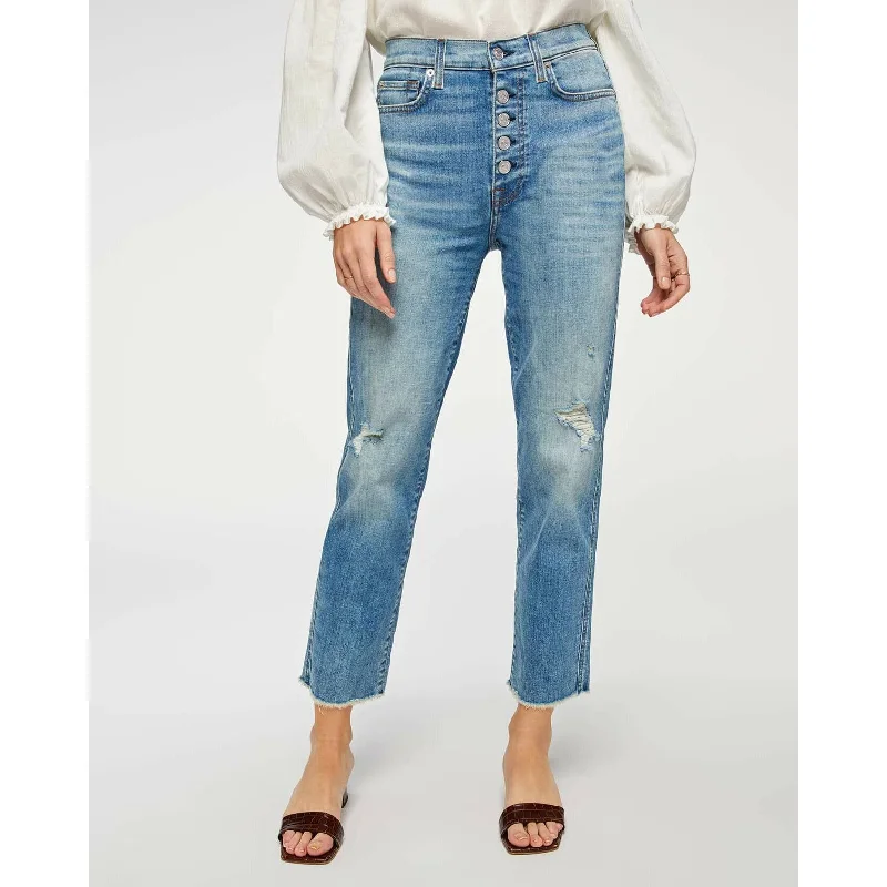 Women's tie - dye festival pants Straight - leg women jeans with a classic and timeless appeal High Waisted Crop Straight Women's tie - dye festival pants Straight - leg women jeans with a classic and timeless appeal High Waisted Crop Straight