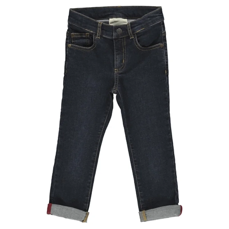 Women's low - rise denim pants Distressed women jeans for a trendy and edgy look MarMar Dark Indigo Pallas Jeans