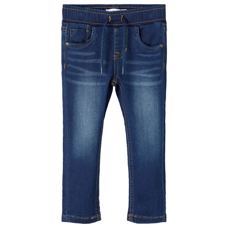 Women's expensive designer pants Dark - wash women jeans for a sophisticated and slimming effect Name it Dark Blue Denim Noos Slim Jeans Women's expensive designer pants Dark - wash women jeans for a sophisticated and slimming effect Name it Dark Blue Denim Noos Slim Jeans