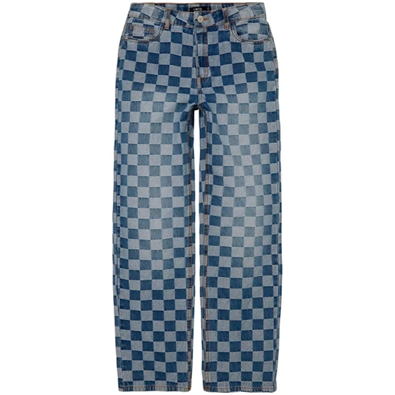 Women's skinny jeans pants High - waisted women jeans for a flattering silhouette Name it Medium Blue Denim Checkizza Straight Jeans Women's skinny jeans pants High - waisted women jeans for a flattering silhouette Name it Medium Blue Denim Checkizza Straight Jeans