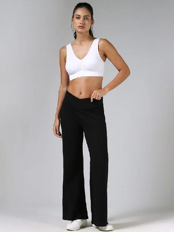 Women's silk evening pants Stretch women jeans for enhanced mobility and comfort Superstar White Cable Knit Bralette