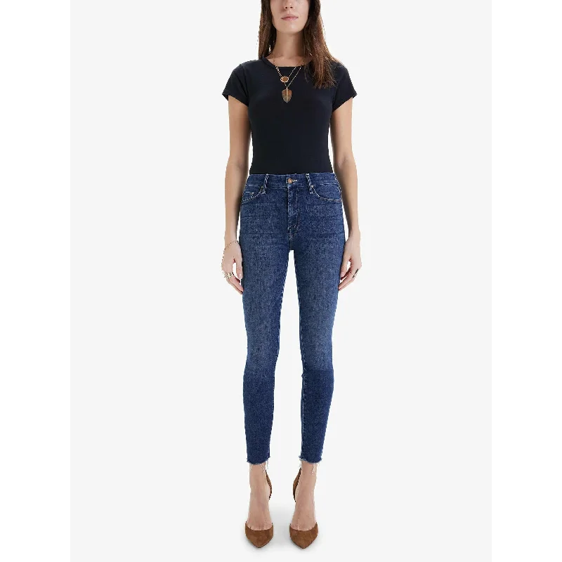 Women's kids - inspired printed pants Colored women jeans in vibrant hues like red and yellow The Looker Ankle Fray