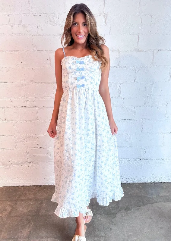 Maxi dresses with balloon sleeves for a vintage - inspired styleBrunch Chic Dress