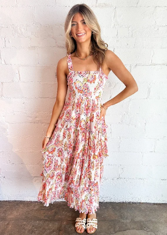 Maxi dresses with a belted empire waist for a more defined and flattering silhouetteNaomi Midi Dress