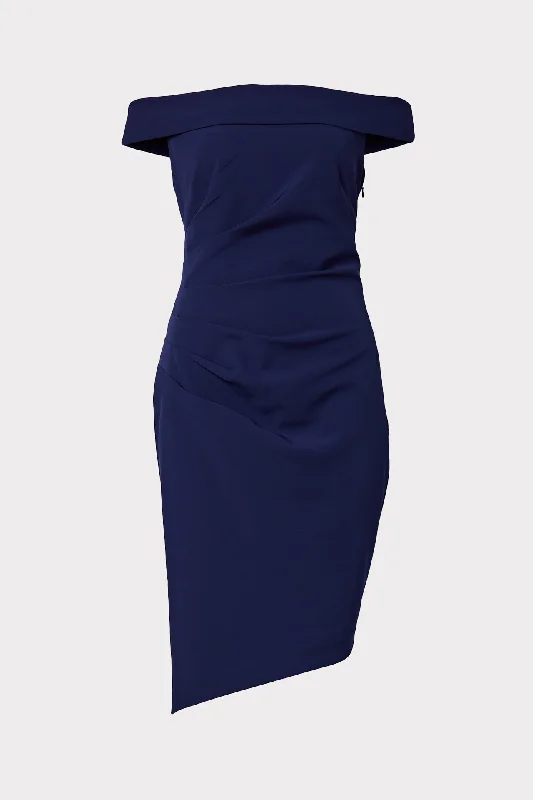 Mini dresses with asymmetric hems for a fashion - forward lookAlly Cocktail Dress