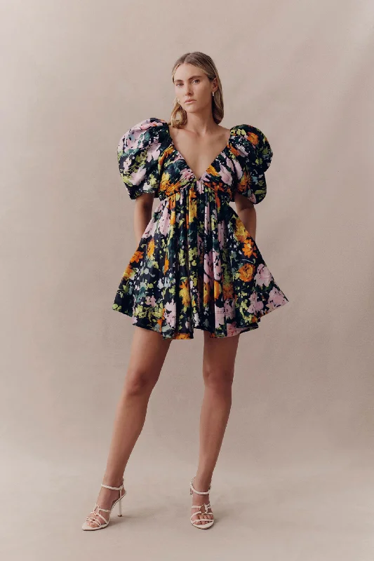 Mini dresses with halter necks for a stylish choiceGabrielle Plunge Mini Dress