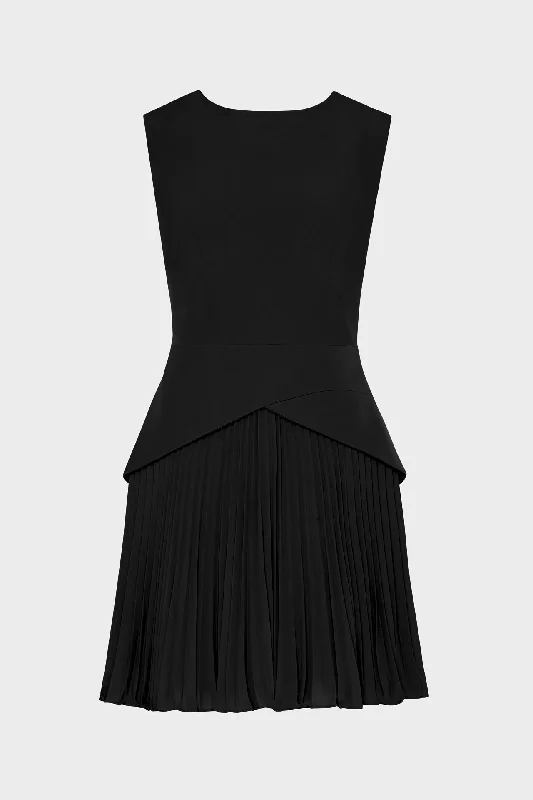 Metallic mini dresses for a glamorous eventHaddy Pleated Mini Dress