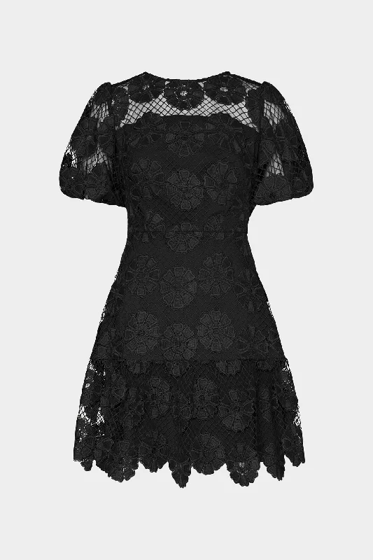 Mini dresses with tassel accents for a fun touchYasmin Daisy Lace Dress