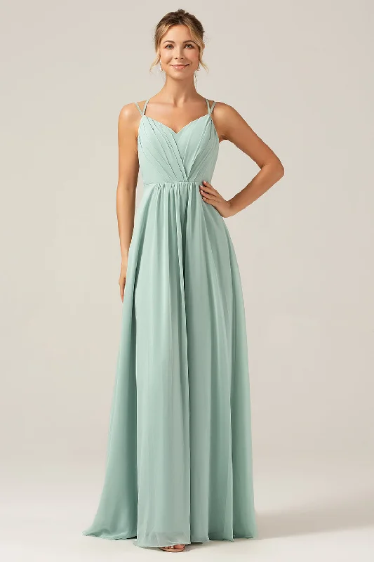 Printed wedding guest dresses with tropical motifs for beach weddingsA-Line Spaghetti Straps Backless Maternity Matcha Bridesmaid Dress Printed wedding guest dresses with tropical motifs for beach weddingsA-Line Spaghetti Straps Backless Maternity Matcha Bridesmaid Dress