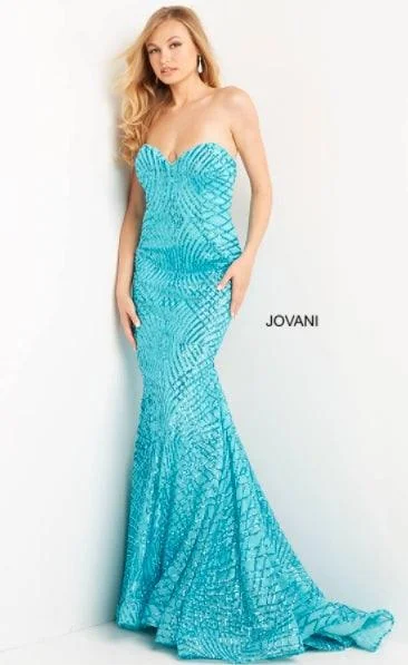 Bodycon dress with a transparent panelJovani 06516 Strapless Long Mermaid Prom Dress Bodycon dress with a transparent panelJovani 06516 Strapless Long Mermaid Prom Dress