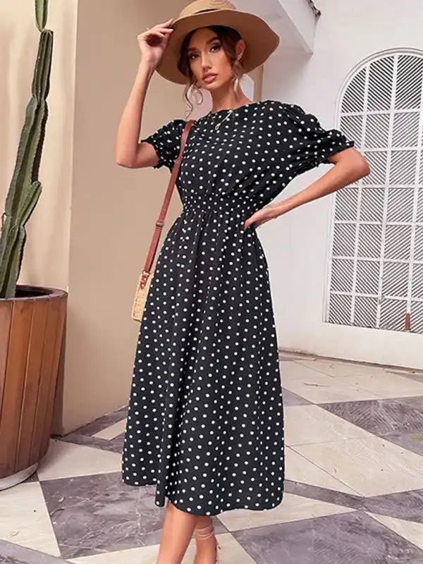 Satin - lined cocktail dresses with a lace outer layerMid-Length Dress, Women’s Black Slim Dress Satin - lined cocktail dresses with a lace outer layerMid-Length Dress, Women’s Black Slim Dress