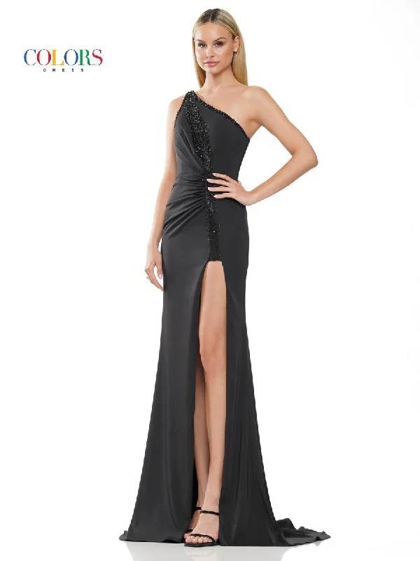 Party dresses with a sheer panel for a hint of allure​Colors Dress Dress 3090