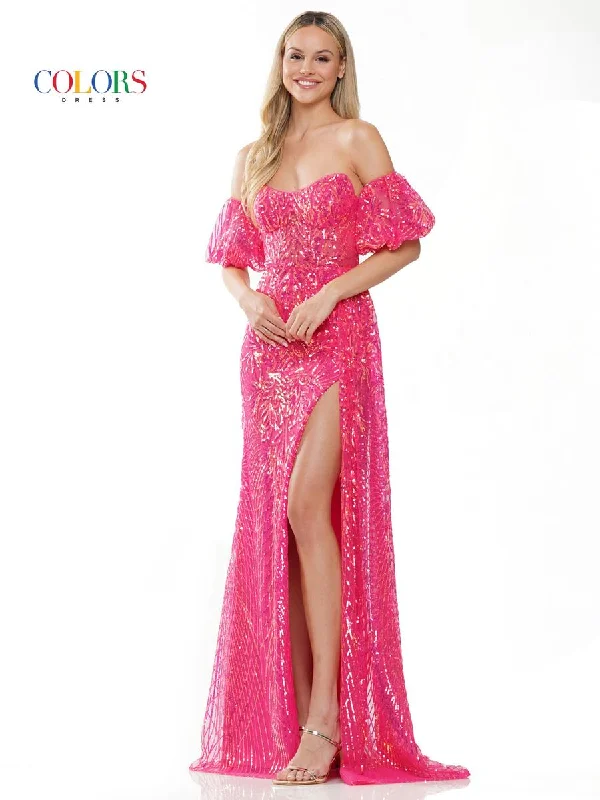 Midi - length party dresses for a modest and fashionable choice​Colors Dress Dress 3115