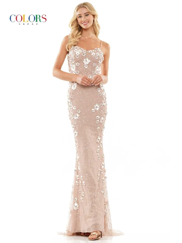 Bodycon dress for a cocktail partyColors K135 Colors Long Spaghetti Strap Evening Dress Bodycon dress for a cocktail partyColors K135 Colors Long Spaghetti Strap Evening Dress