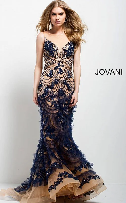 Strapless bodycon dress for a glamorous eveningJovani 41592 Prom Long Sleeveless Mermaid Dress Strapless bodycon dress for a glamorous eveningJovani 41592 Prom Long Sleeveless Mermaid Dress